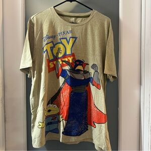 Disney’s Toy Story men’s t-shirt. Featuring Emperor Zurg and an alien.